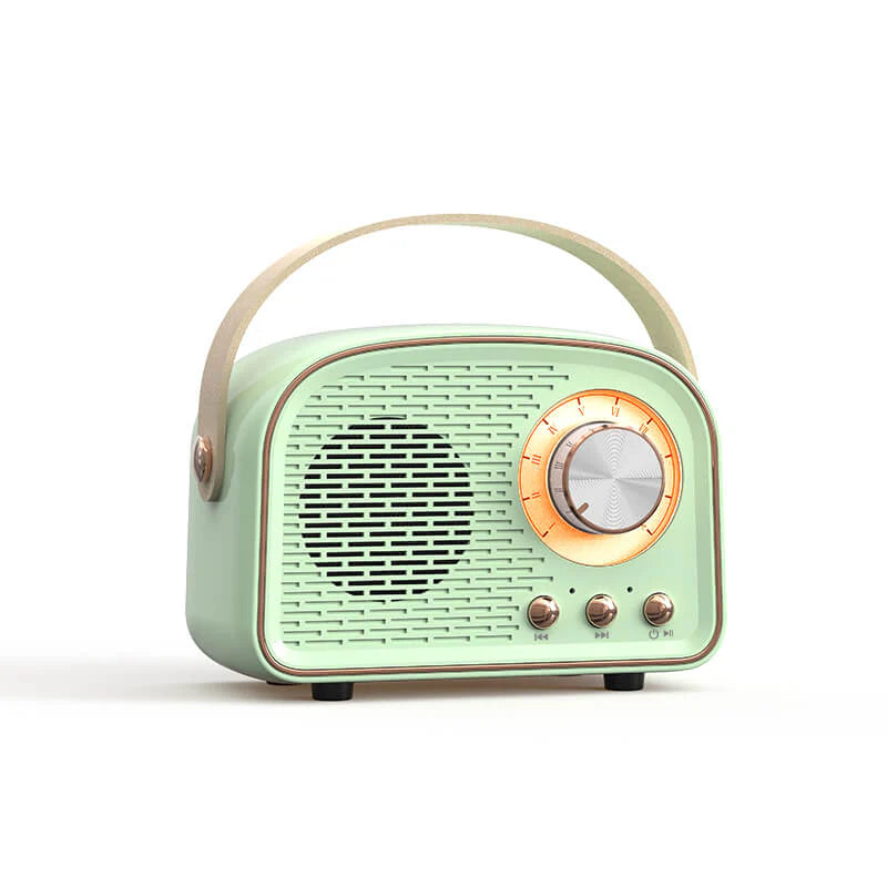 Vintage Bluetooth Luidspreker Met Fm-Radio – Retrovibe