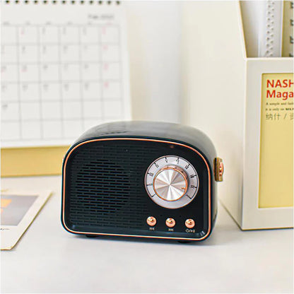 Vintage Bluetooth Luidspreker Met Fm-Radio – Retrovibe