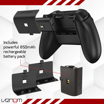 Xbox Charging Dock with Rechargeable Battery Pack for Series X Series S Xbox One